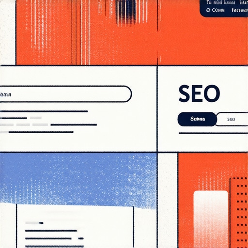 Diagram showing schema markup integration on a website for improved local search visibility.