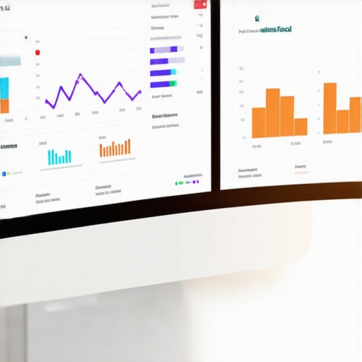 Data-Driven Local SEO Maintenance Screens displaying SEO analytics tools BrightLocal and SEMrush with a clean, professional workspace