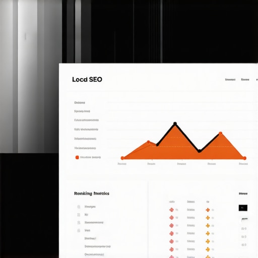 Dashboard displaying real-time local SEO performance metrics