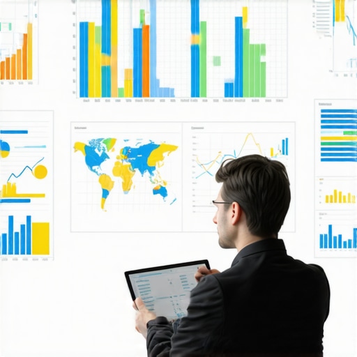 SEO professional reviewing local map clusters for Google ranking