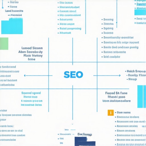 Diagram of a local SEO strategic plan with signals, content, and proximity elements.